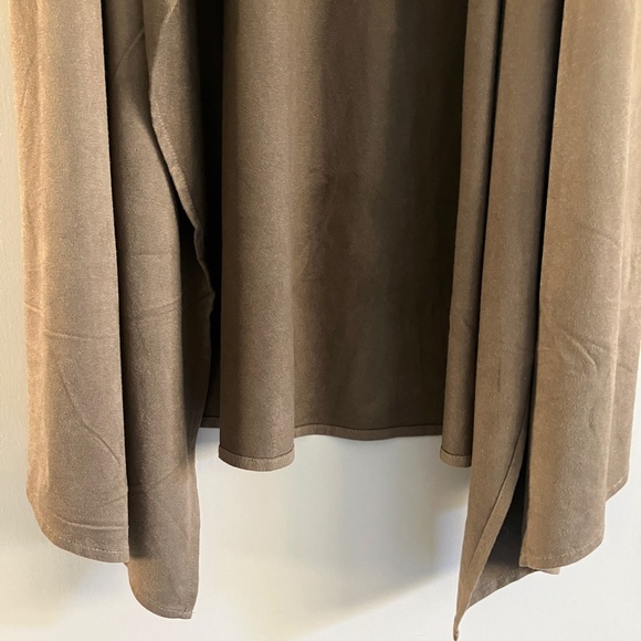 NWT Philosophy bronze color fall earth tones long duster cardigan size XS - Picture 10 of 15